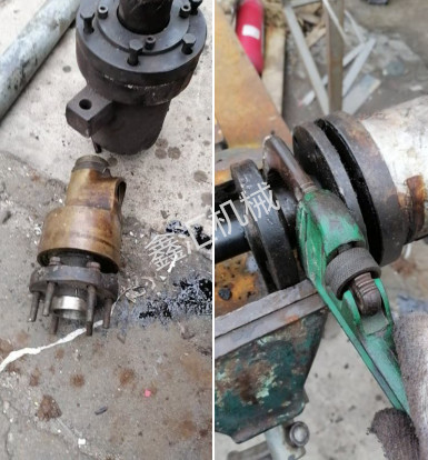 法兰旋转接头安装